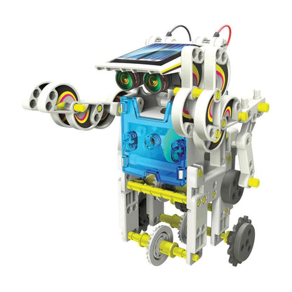 Kit robotic solar jucarie educativa 14in1 ce permite asamblarea a multiple modele