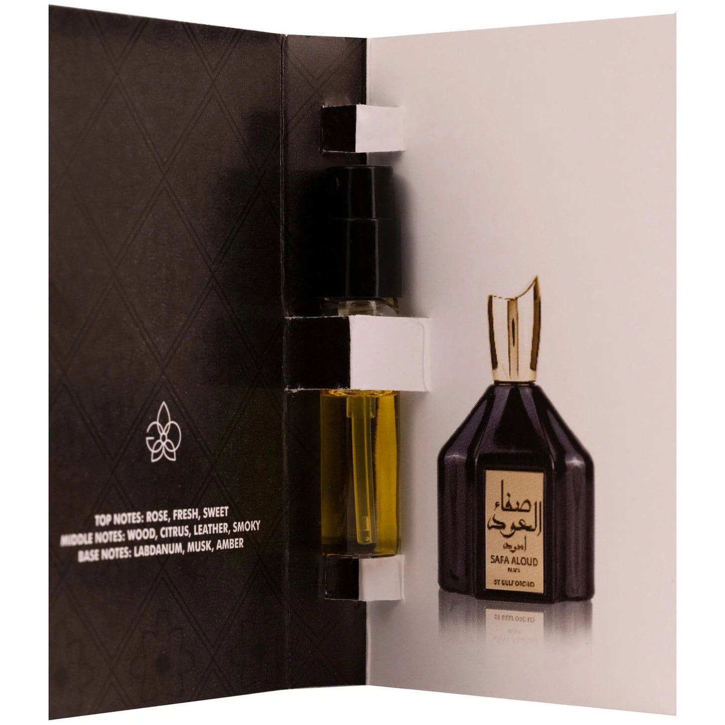 Safa Oud Black by Gulf Orchid 2ml