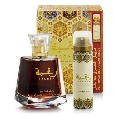 Raghba Eau de Parfum Lattafa 100ml + Deodorant Spray 50ml